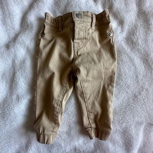 7 For All ManKind Khaki Jean Joggers Sz 12 months